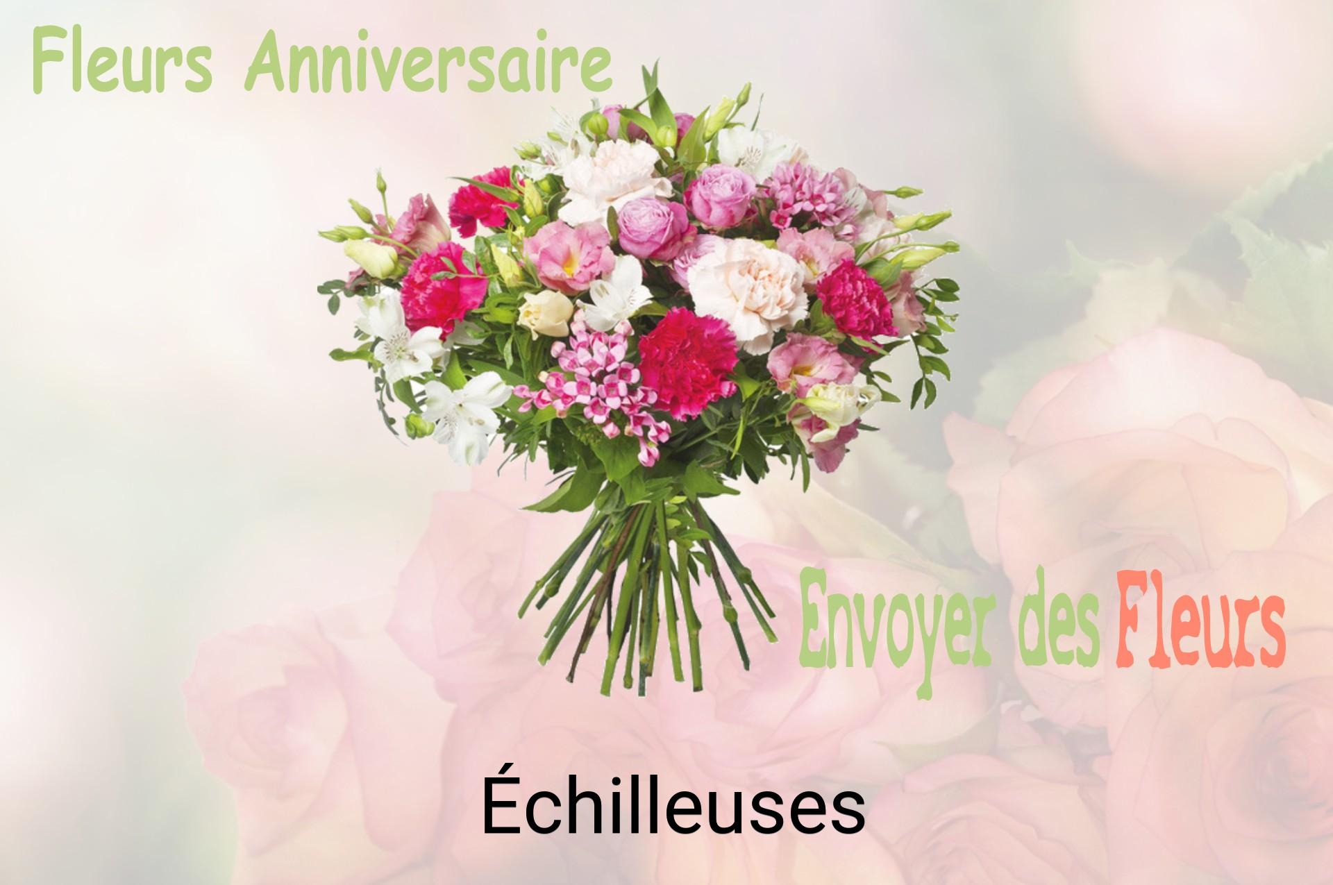Bouquet de fleurs d’anniversaire livré à Échilleuses